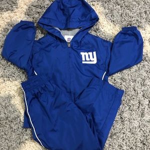 New York Giants Toddler Track Suit